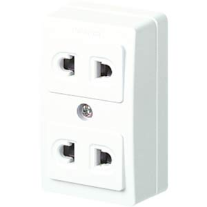 Ảnh của WKG1092250 - Ổ cắm đôi 2 chấu Panasonic 10A, 250VAC