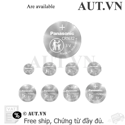 Ảnh của Pin cúc PANASONIC CR2016/5BE 