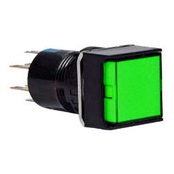 Ảnh của Đèn báo 24V AL6Q-P4GC IDEC, 24VAC, 24VDC, màu xanh lá cây