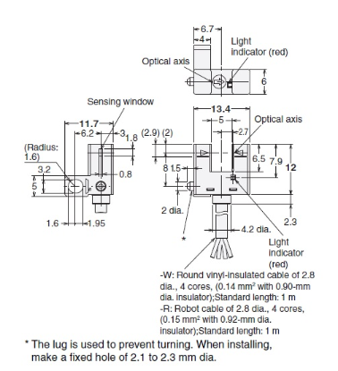 Ảnh của Cảm biến quang điện siêu nhỏ Omron EE-SX953P-R 1M