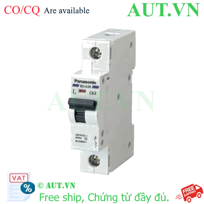 Ảnh của Aptomat cài PANASONIC BBD1501CNV 1P, 50A, 6kA