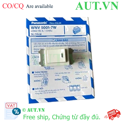 Ảnh của Hạt công tắc PANASONIC WNV5001-7W 