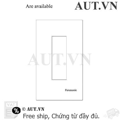 Ảnh của Mặt ổ cắm màu trắng PANASONIC WEV7001SW 